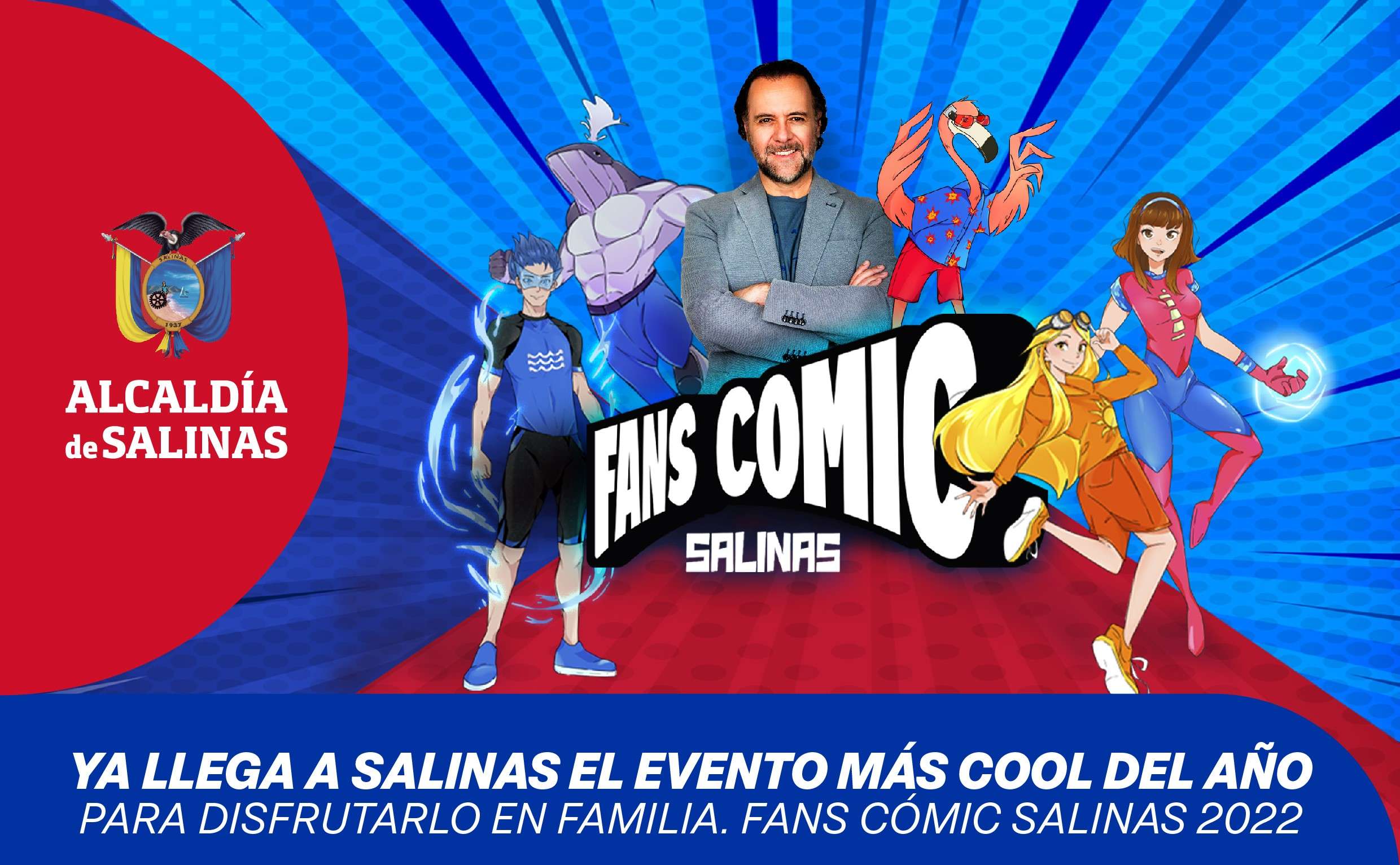 YA LLEGA A SALINAS EL EVENTO MÁS COOL DEL AÑO. FANS CÓMIC SALINAS 2022