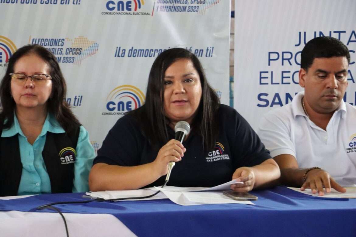 CNE designó a cuatro de cinco vocales para la Junta Provincial Electoral de Santa Elena.