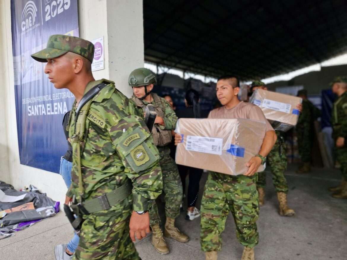 Todo listo para el sufragio de este domingo 9 de febrero en la provincia de Santa Elena