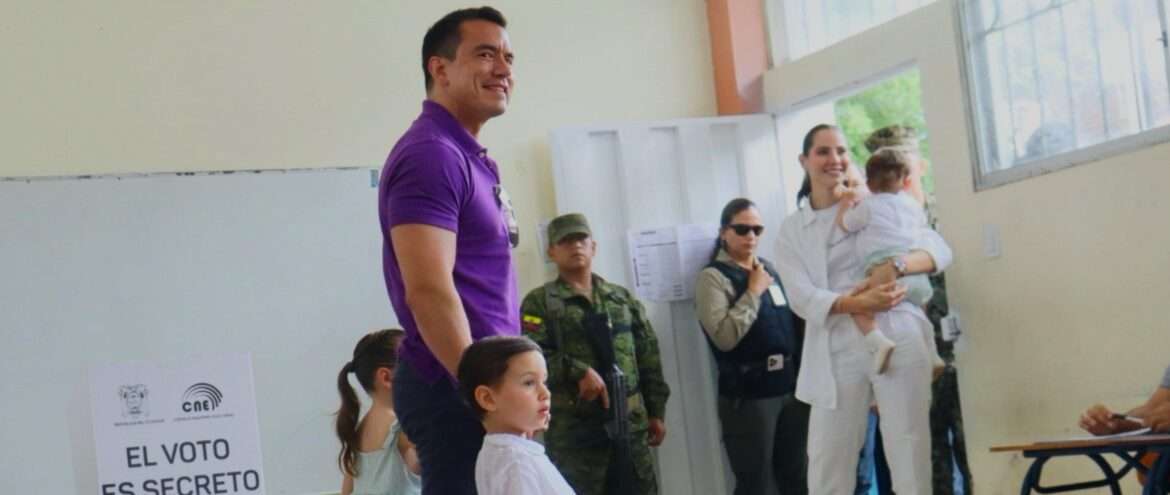 Daniel Noboa gana la presidencia de Ecuador con tendencia irreversible tras el 88,7% del escrutinio
