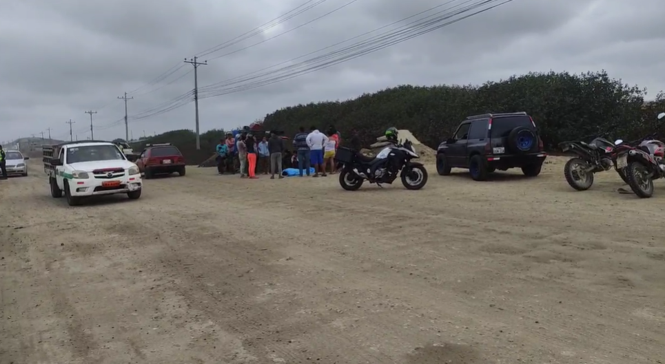 Joven soldador murió en accidente de tránsito en el sector La Diablica en la vía a Anconcito