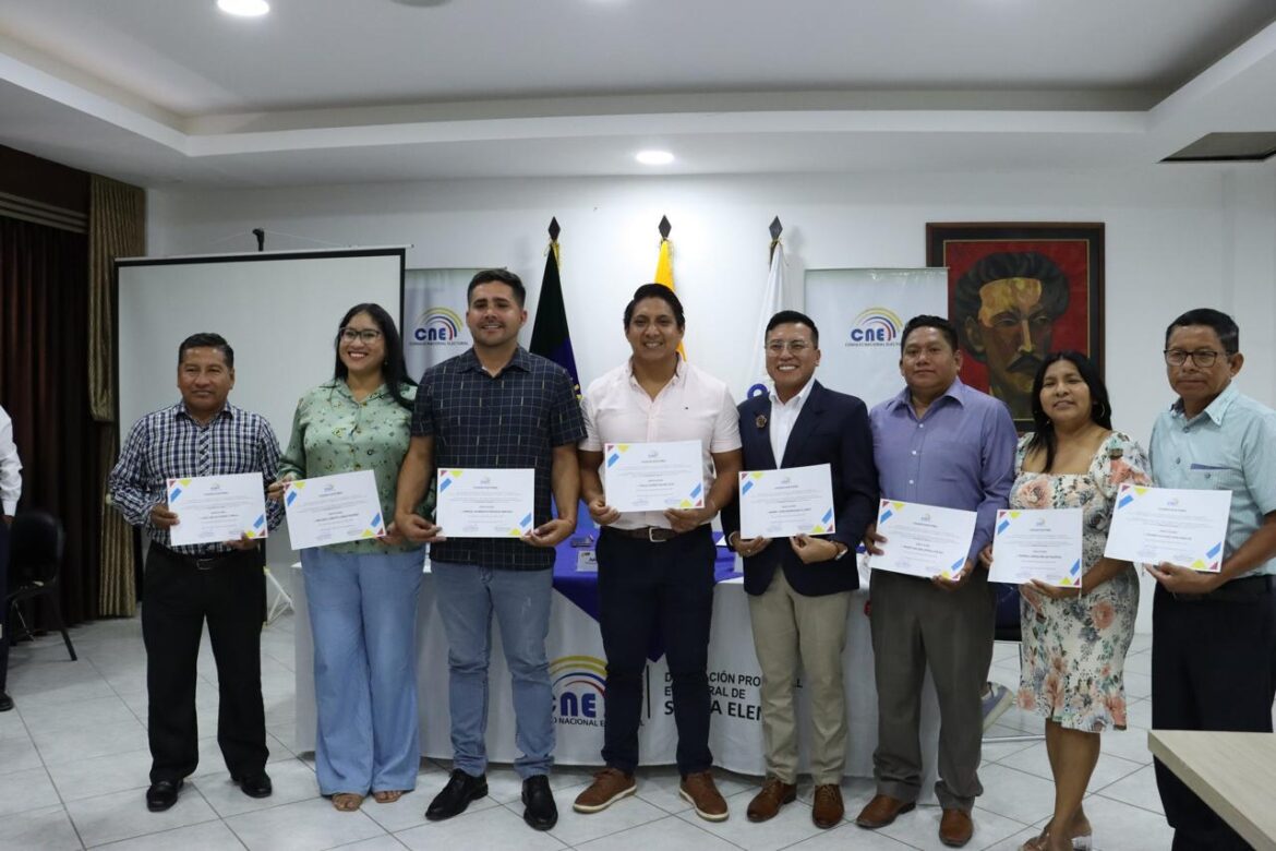 Presidentes de Juntas Parroquiales eligieron a sus representantes al Consejo Provincial de Santa Elena