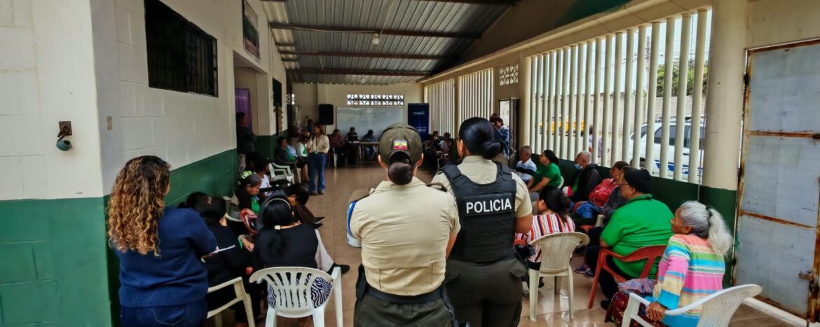Prefectura de Santa Elena y entidades estatales impulsan plan integral de seguridad.