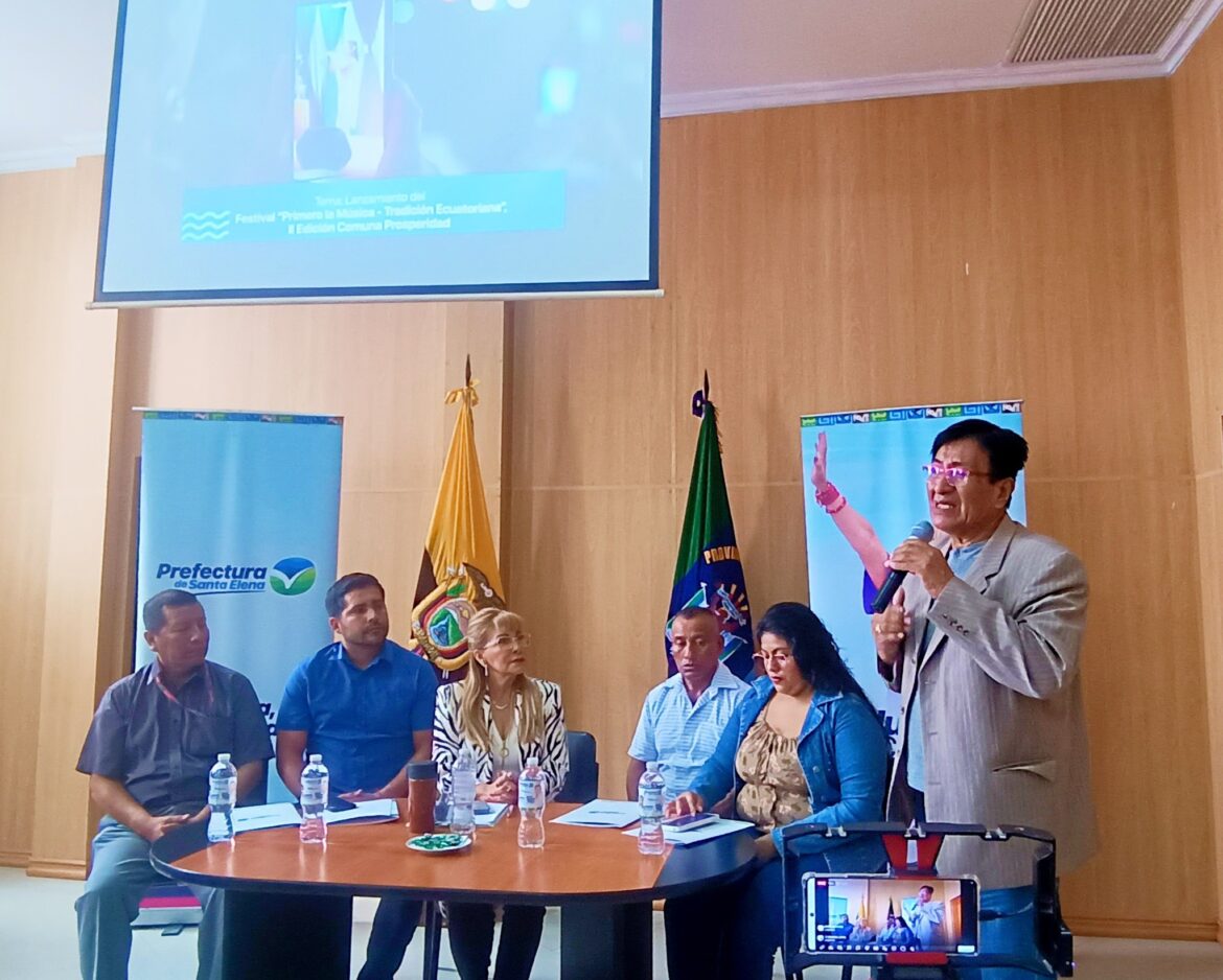 Gran expectativa en Prosperidad por festival ´Primero la Música – Tradición Ecuatoriana´