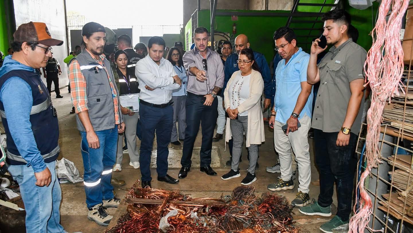 Mega operativo en chatarreras, Lalitran Ep encontró materiales robados