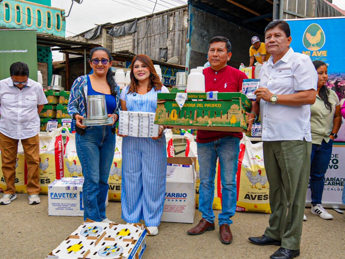 Alcaldía de Santa Elena amplía cobertura del programa ´Mi Ave Criolla´