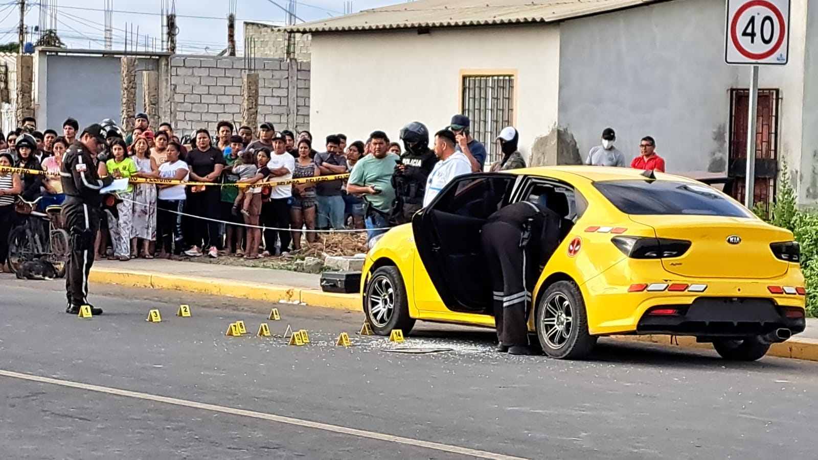 Sicarios mataron a Kevin Orozco chofer de un taxi