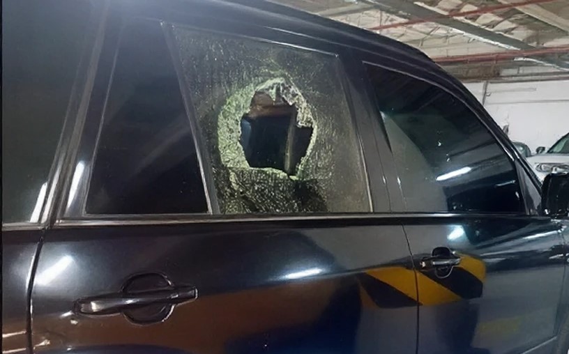 Presidente Noboa informó que convoy humanitario fue atacado en Otavalo.