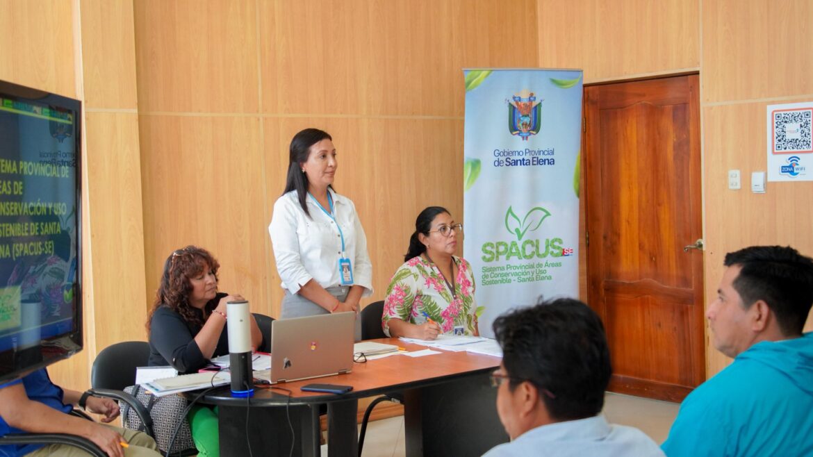 Damaris Yucha preside el Sistema Provincial de Áreas de Conservación de Santa Elena