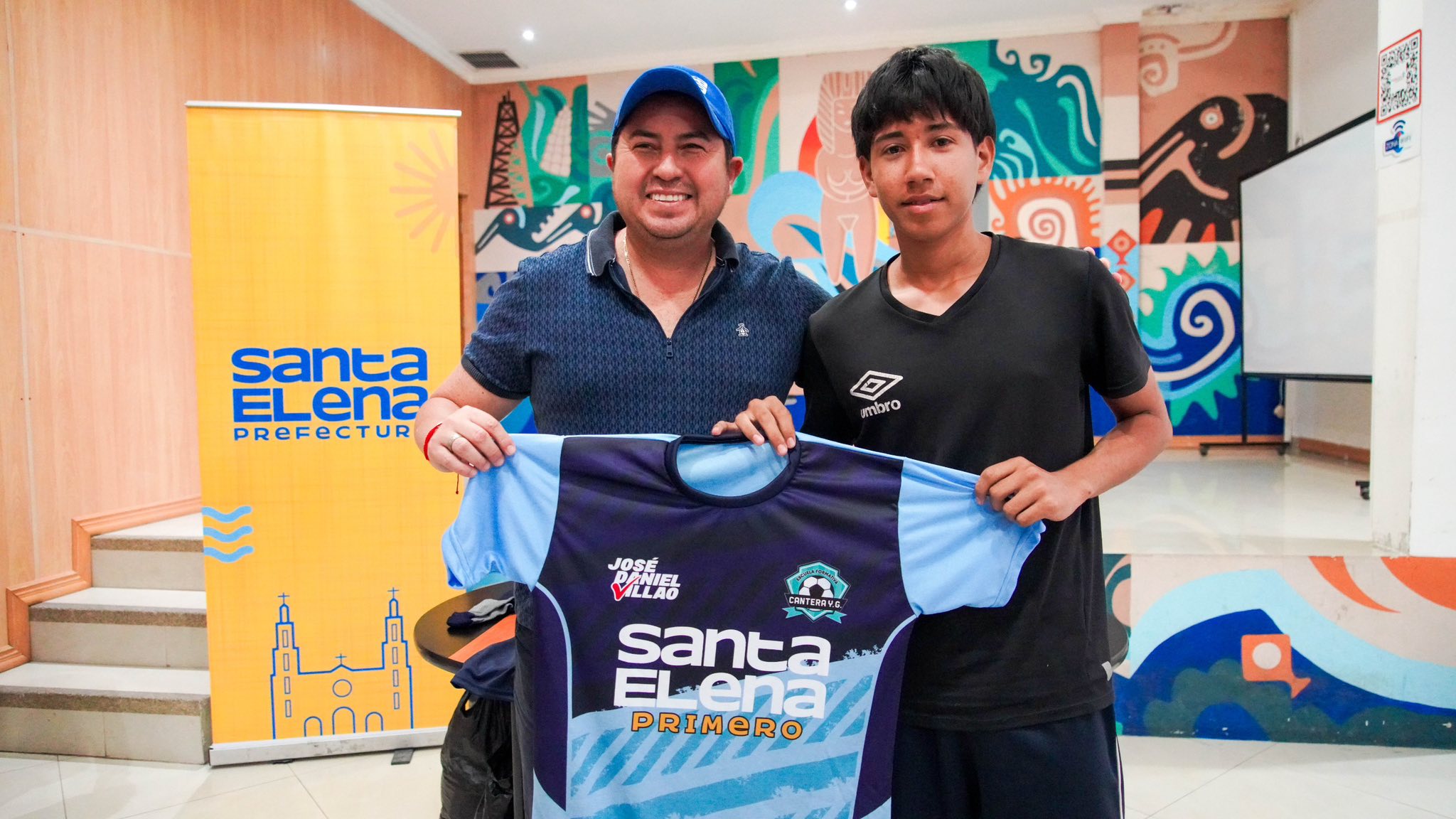 Prefectura de Santa Elena respalda a jóvenes deportistas que representarán a la provincia en torneo nacional