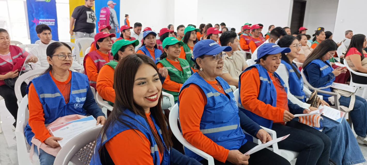 Héroes comunitarios fortalecen la gestión de riesgos en Loma Alta y Palmar