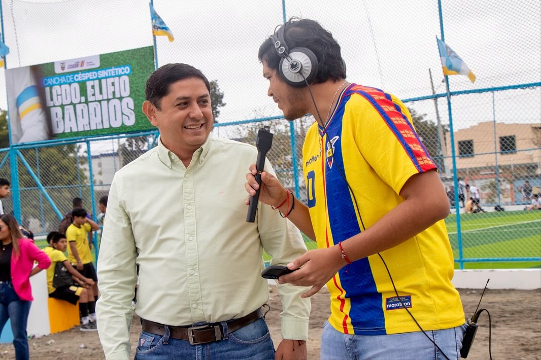 Aguapen EP presente en la inauguración de nuevo espacio deportivo en La Libertad
