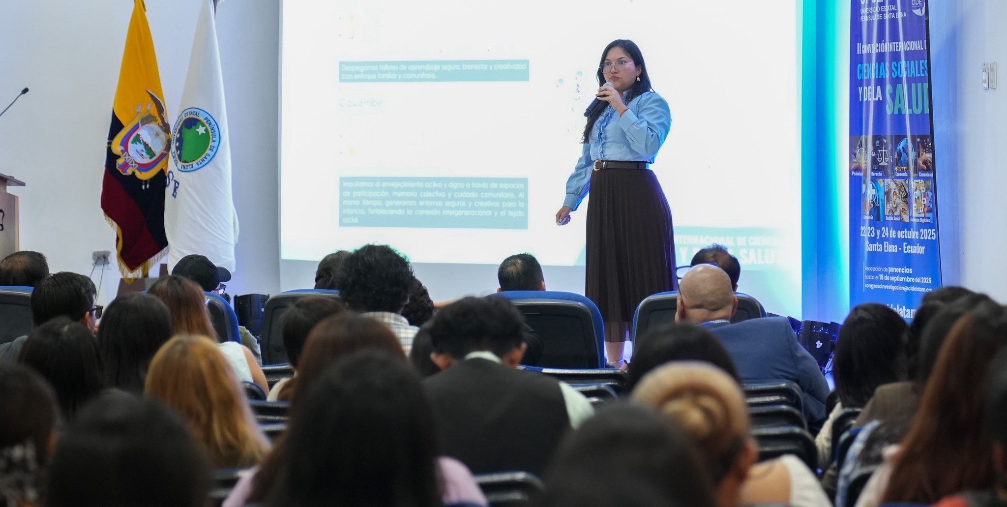 Se desarrolla el II Congreso Internacional de Audiencias Digitales y Comunicación en la UPSE