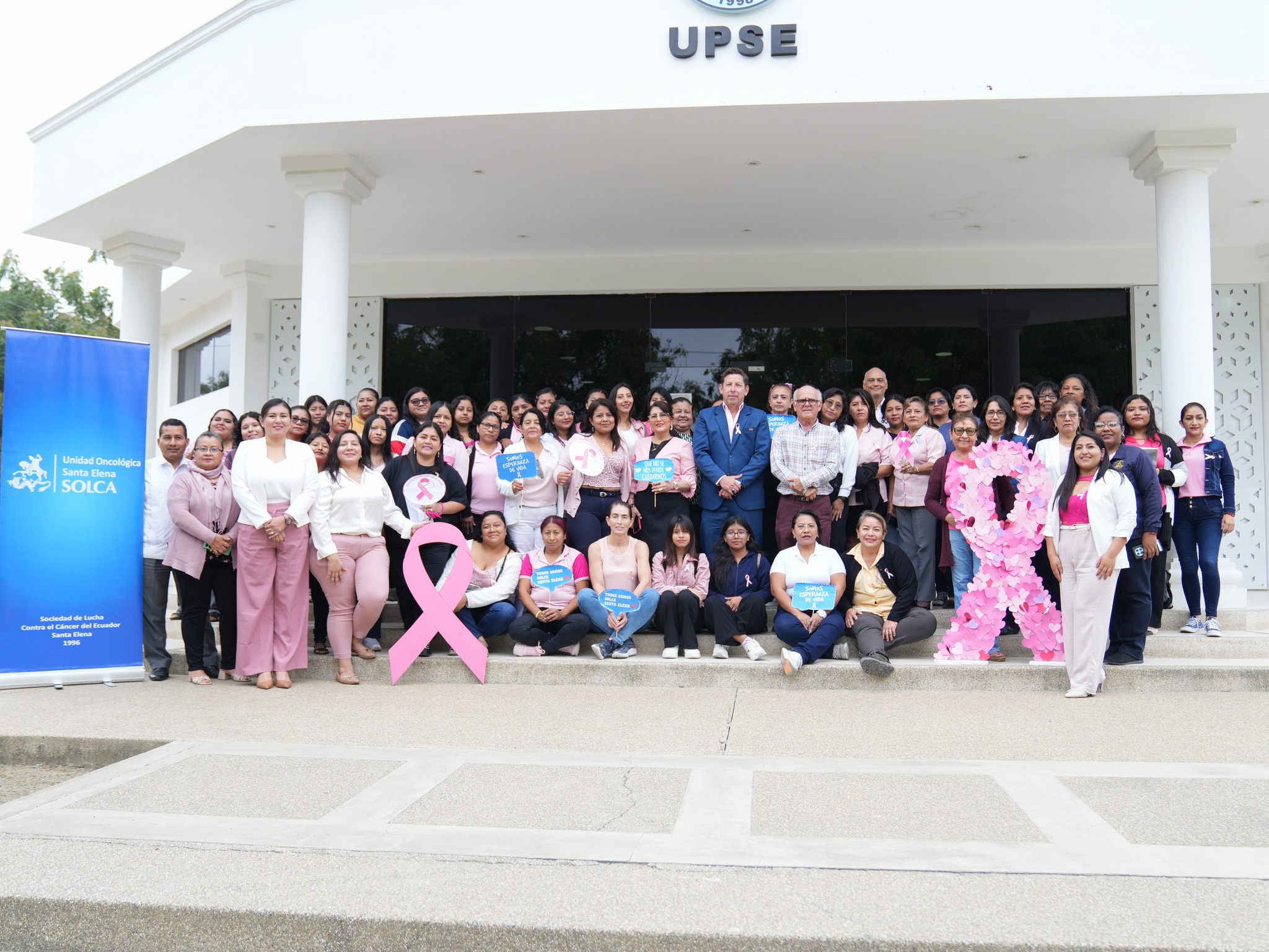 UPSE impulsa campaña de concienciación por el Mes Rosa y la prevención del cáncer de mama