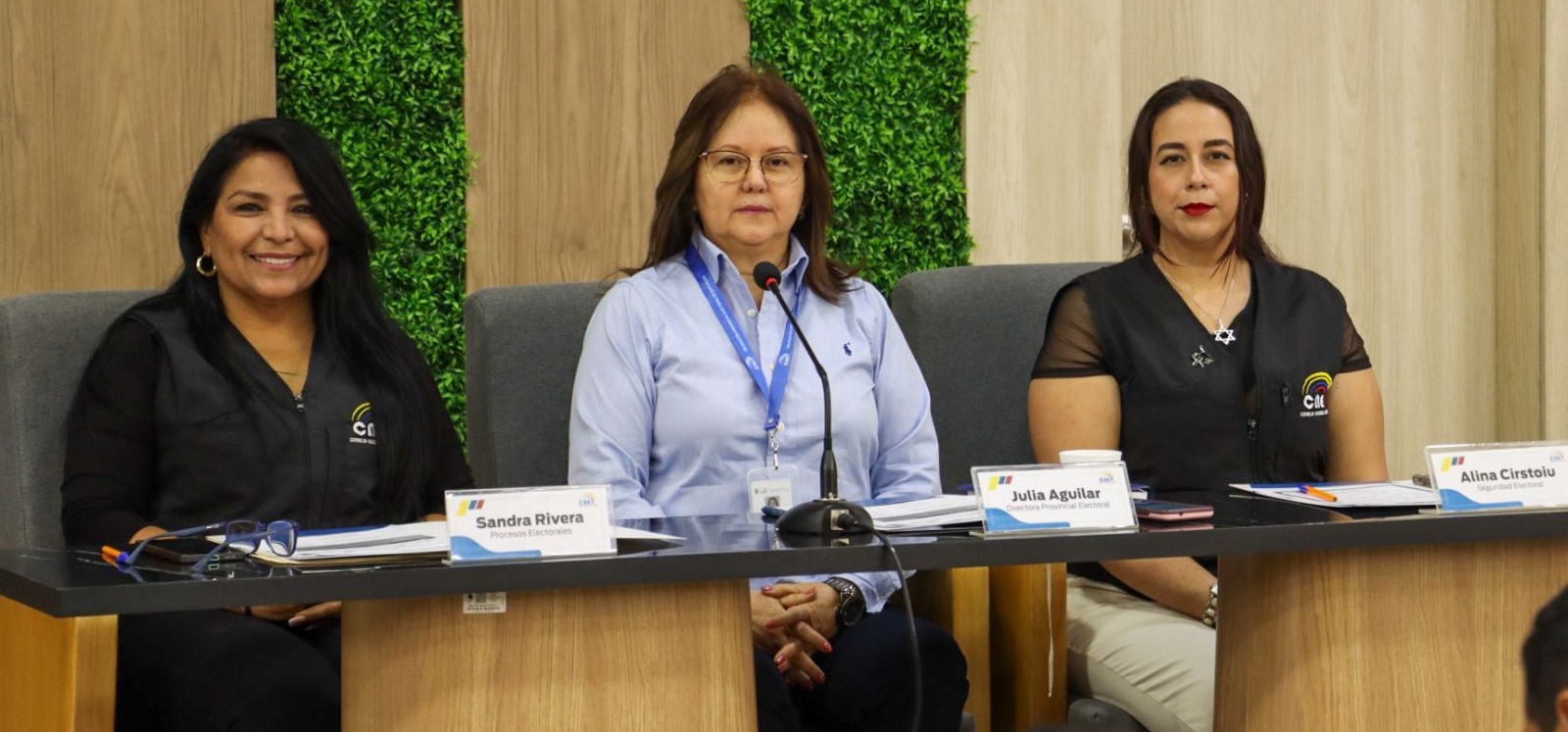 Se activó la Mesa de Seguridad Electoral en Santa Elena