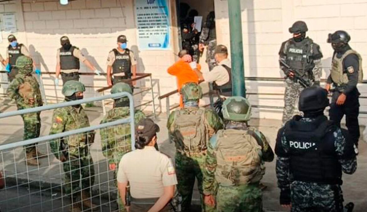 La nueva ´Cárcel del Encuentro´ en Santa Elena recibe a los primeros presos de alta peligrosidad