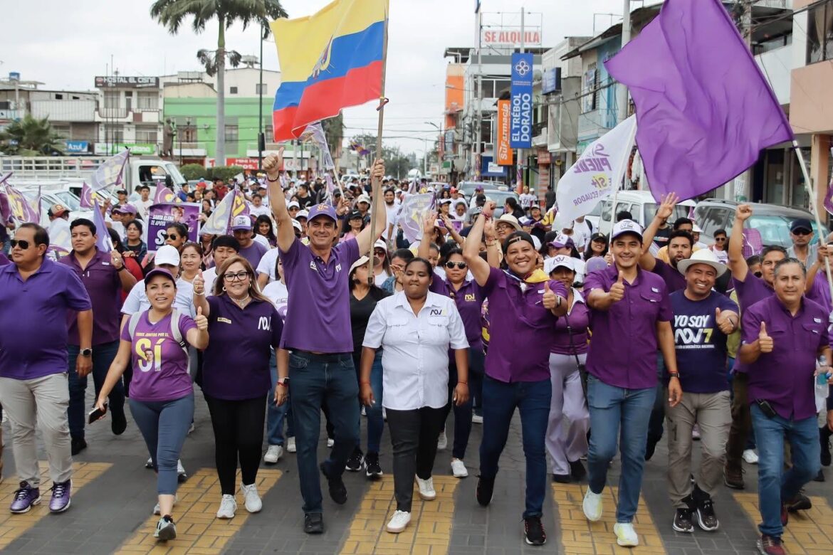 Simpatizantes de ADN promueven el “4 veces SÍ” en Santa Elena