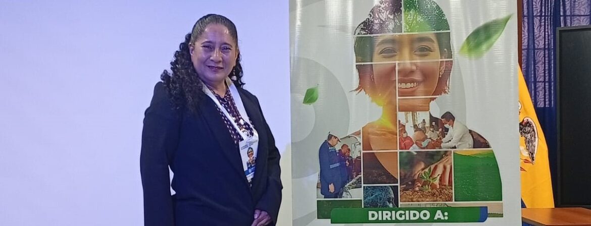 Investigadora de UPSE brilla en jornadas académicas sobre IA