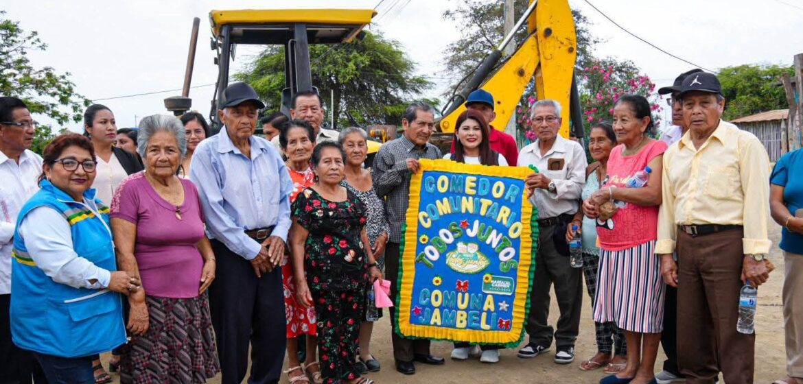 La Alcaldía de Santa Elena impulsa obras de asfaltado en la comuna Jambelí