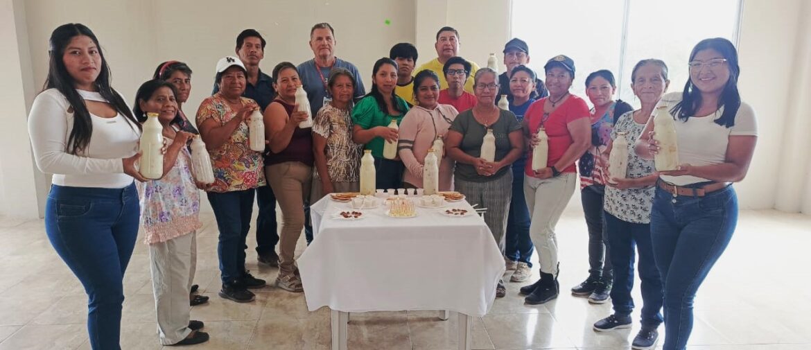 Emprendedores fortalecen la economía local con capacitación en lácteos artesanales