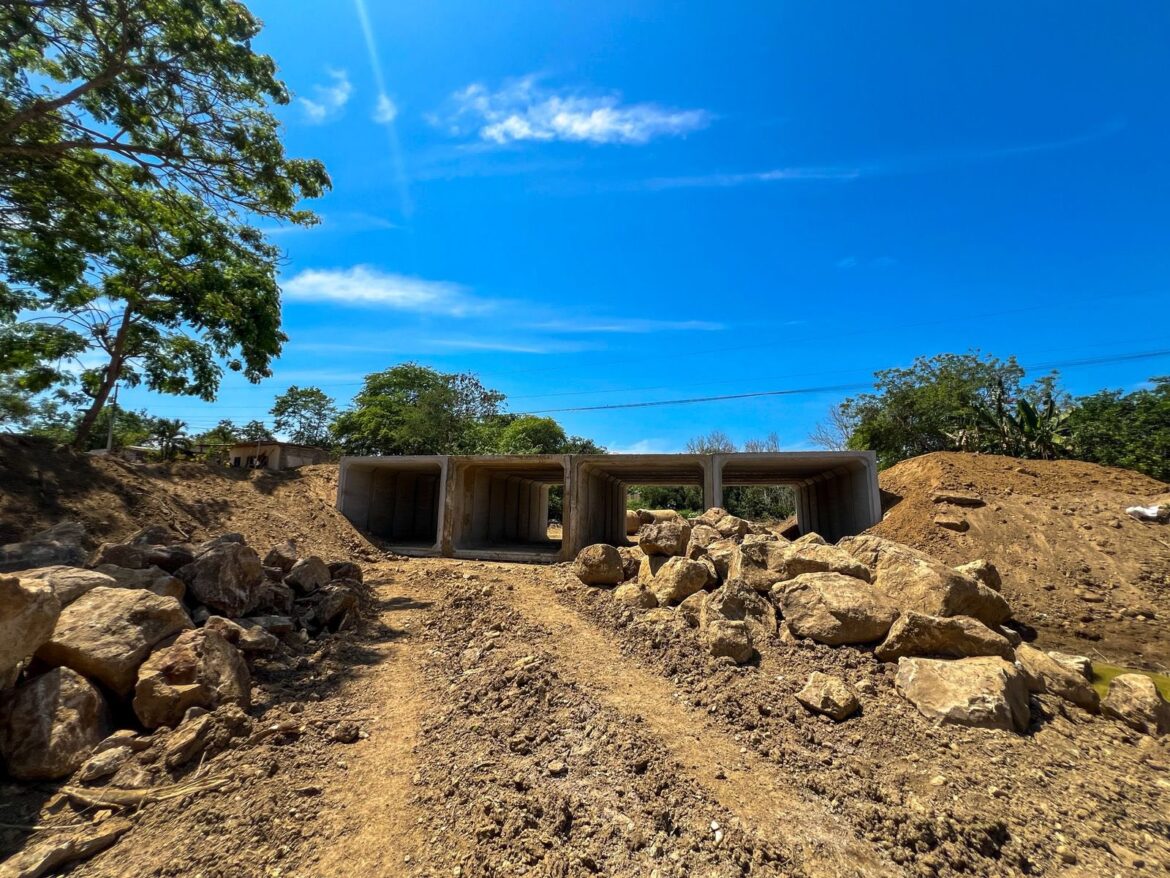 Puente-ducto en Sitio Nuevo fortalece la conectividad y seguridad en invierno