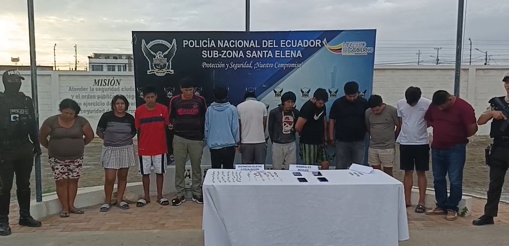 Operativo Apolo III deja 17 detenidos y desarticula dos bandas delictivas en Santa Elena