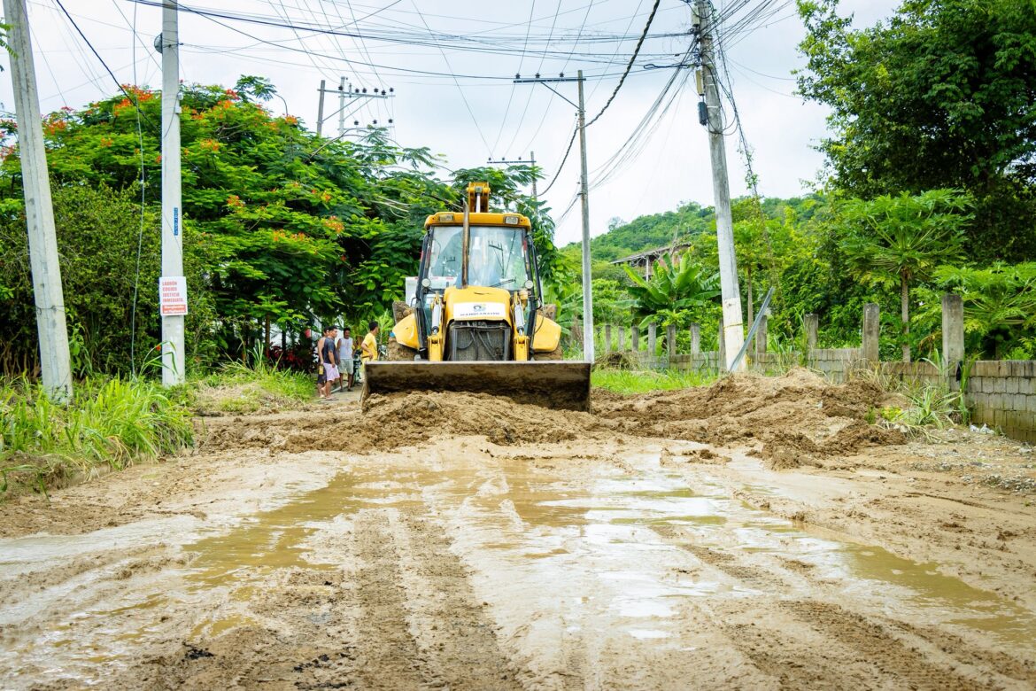 Prefectura de Santa Elena lidera acciones emergentes por el invierno
