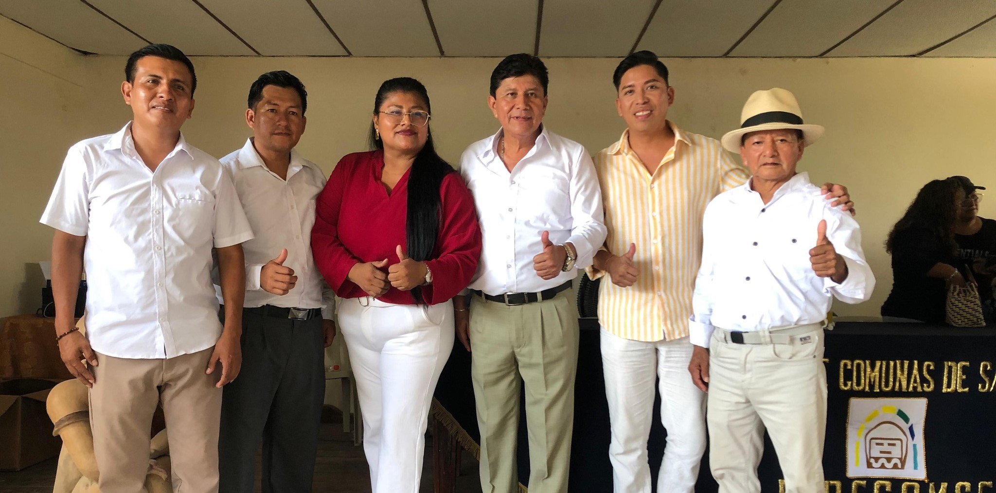 ´Mi comunero´ Williams Gonzabay es el nuevo presidente de la Federación de Comunas