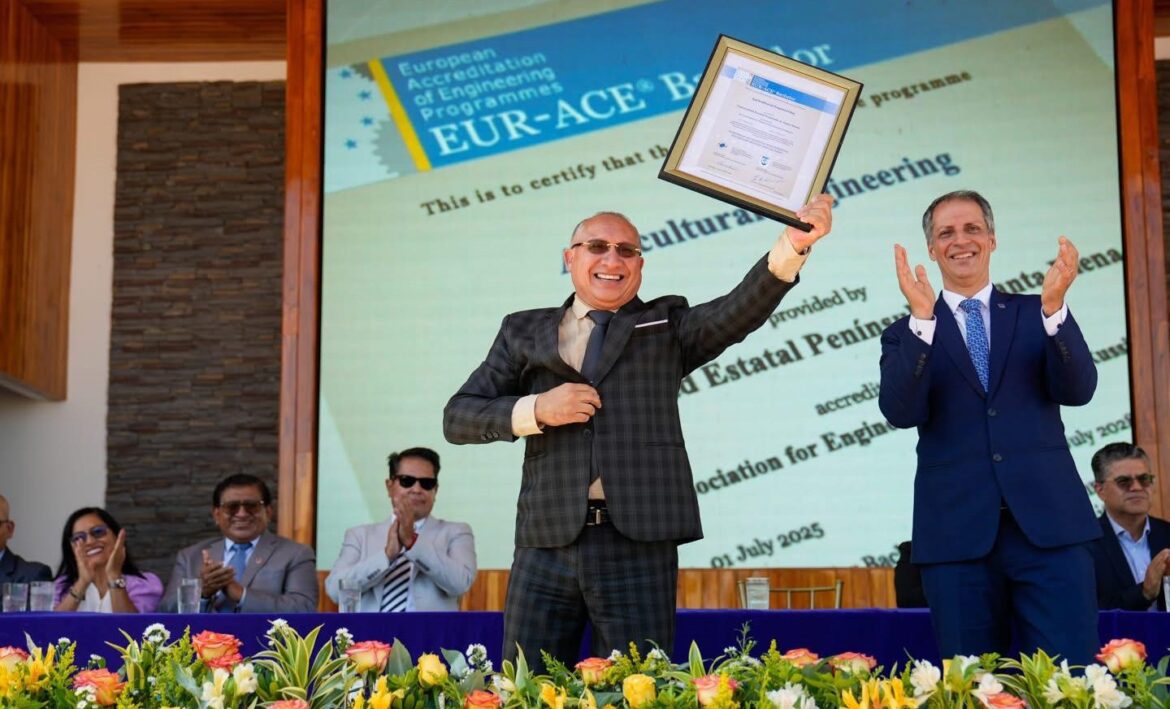 UPSE obtiene acreditación internacional EUR-ACE y posiciona sus ingenierías con estándares globales