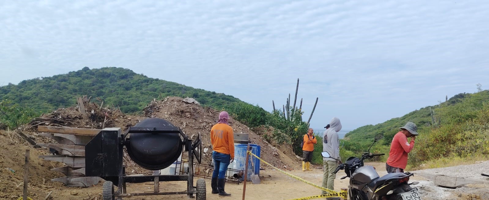 Comuneros de Salango denuncian cierre de playas y riesgo a su sustento