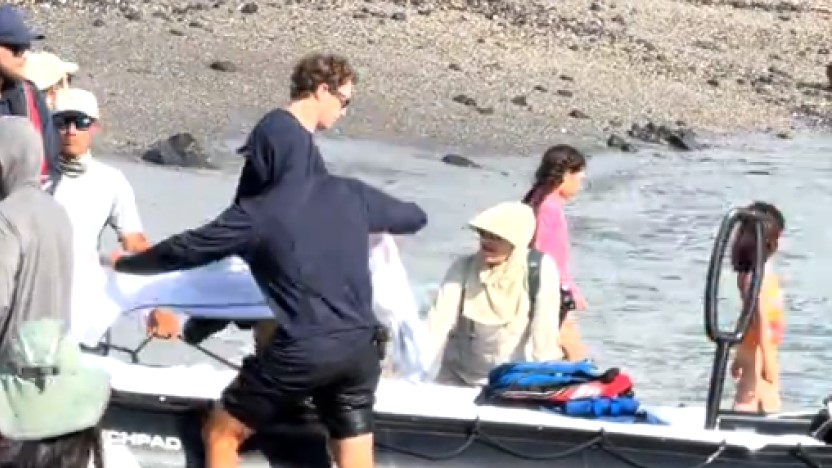 Creador de Facebook está en Galápagos