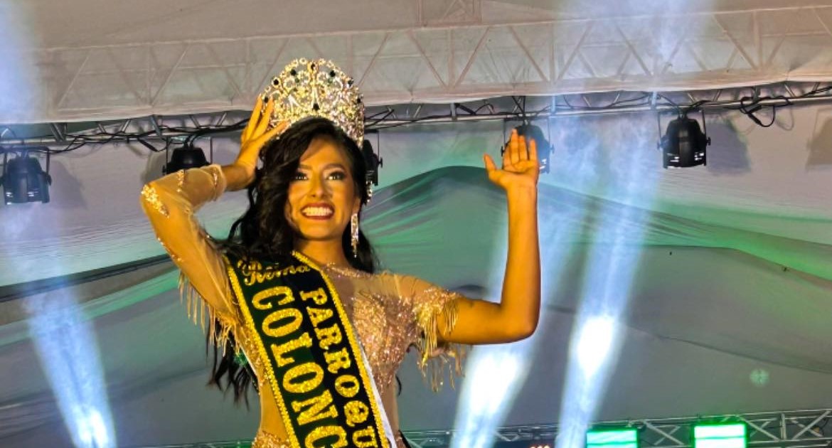 Scarlet Pozo, es la nueva reina de Colonche en sus 165 años