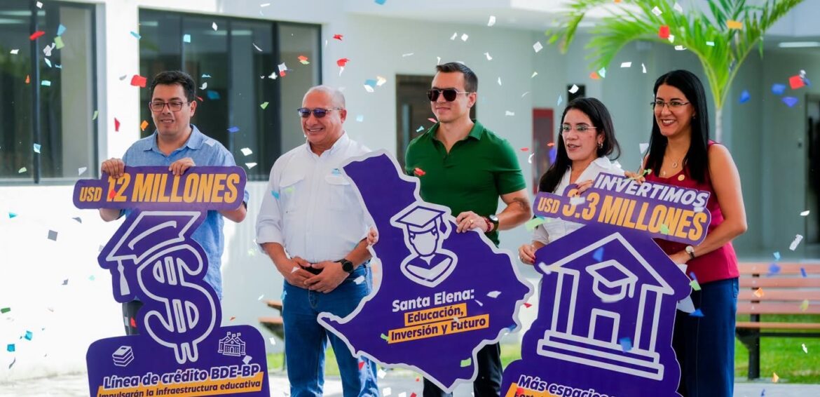 UPSE inaugura moderno Bloque de Docentes con presencia presidencial