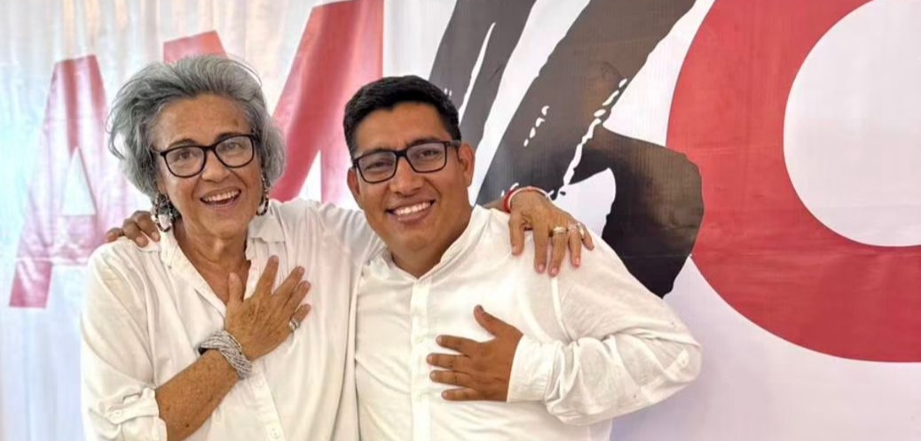 Lenín Mera Cedeño y Jackeline Chiriboga serán candidatos a la Prefectura de Santa Elena por el Movimiento Amigo.