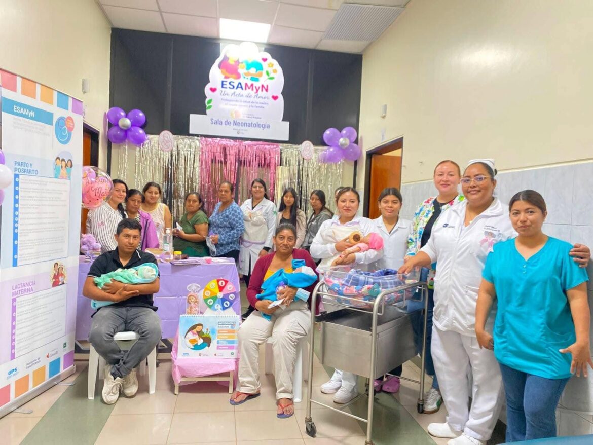 Hospital Liborio Panchana fortalece conocimientos sobre lactancia materna en Santa Elena