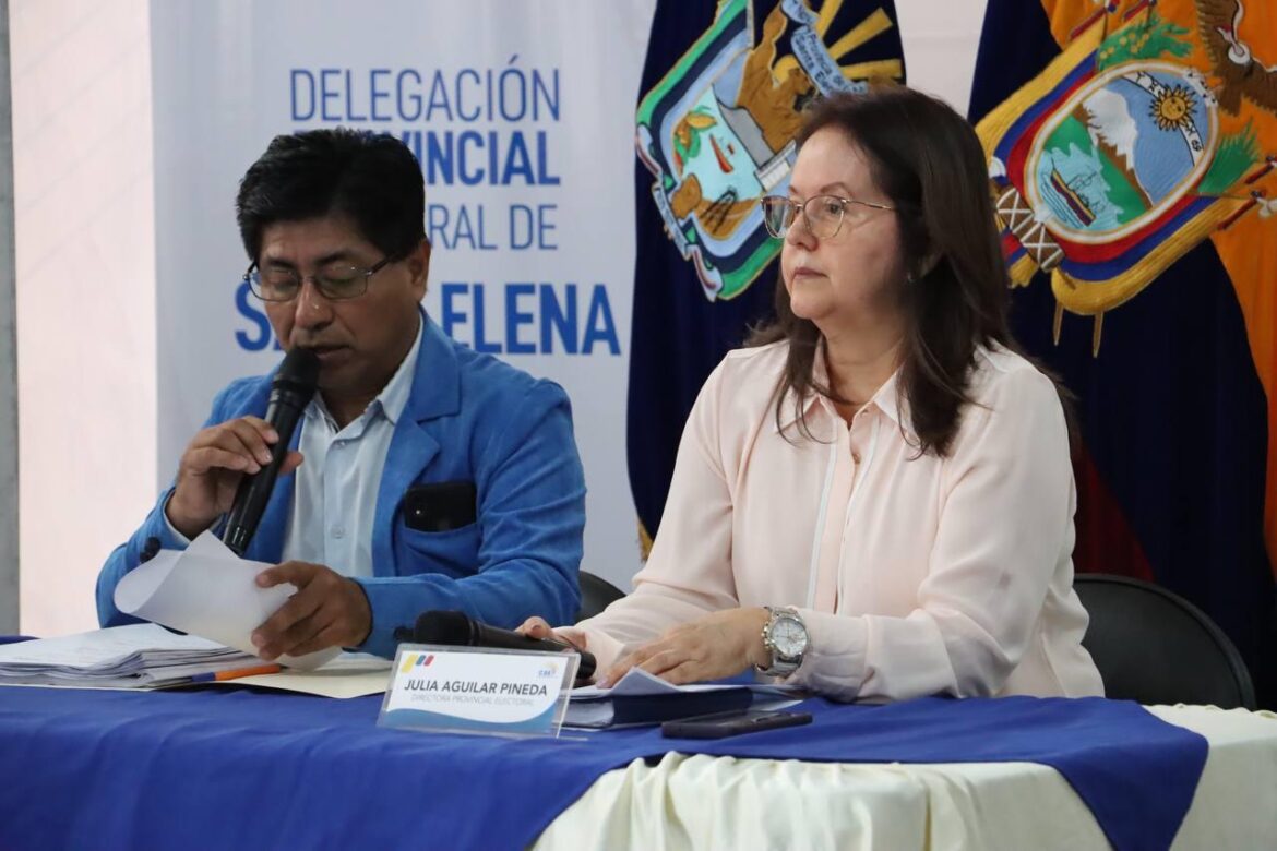 Delegación Electoral de Santa Elena realizó el Primer Consejo Consultivo Provincial rumbo a las elecciones de noviembre del 2026