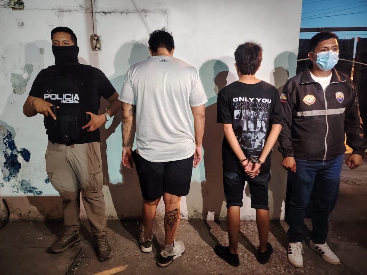 Dos aprehendidos tras hecho violento registrado en playa de Salinas