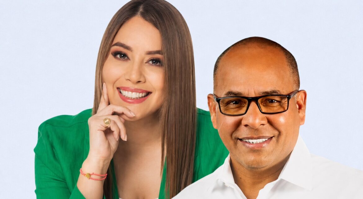 Vanessa Fajardo y Marino Carriel son inscritos para la Prefectura y Viceprefectura de Santa Elena