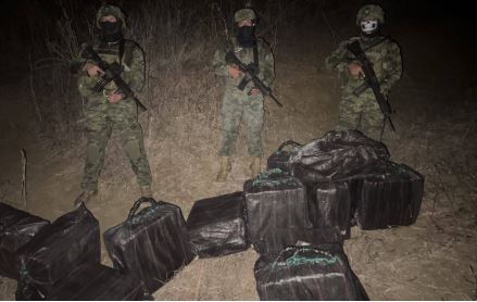 Seis detenidos con media tonelada de droga en finca de Las Garzas en Colonche