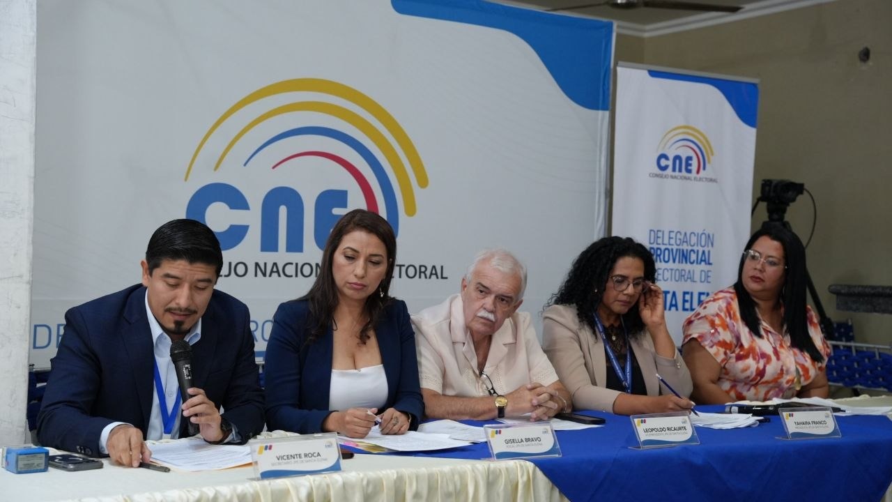 Junta Provincial Electoral de Santa Elena designó a 6.097 Miembros de las Juntas Receptoras del Voto