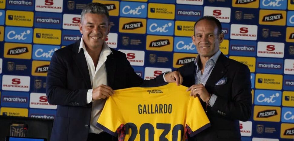 Marcelo Gallardo asume el mando de Ecuador con la mira puesta en competir por grandes objetivos