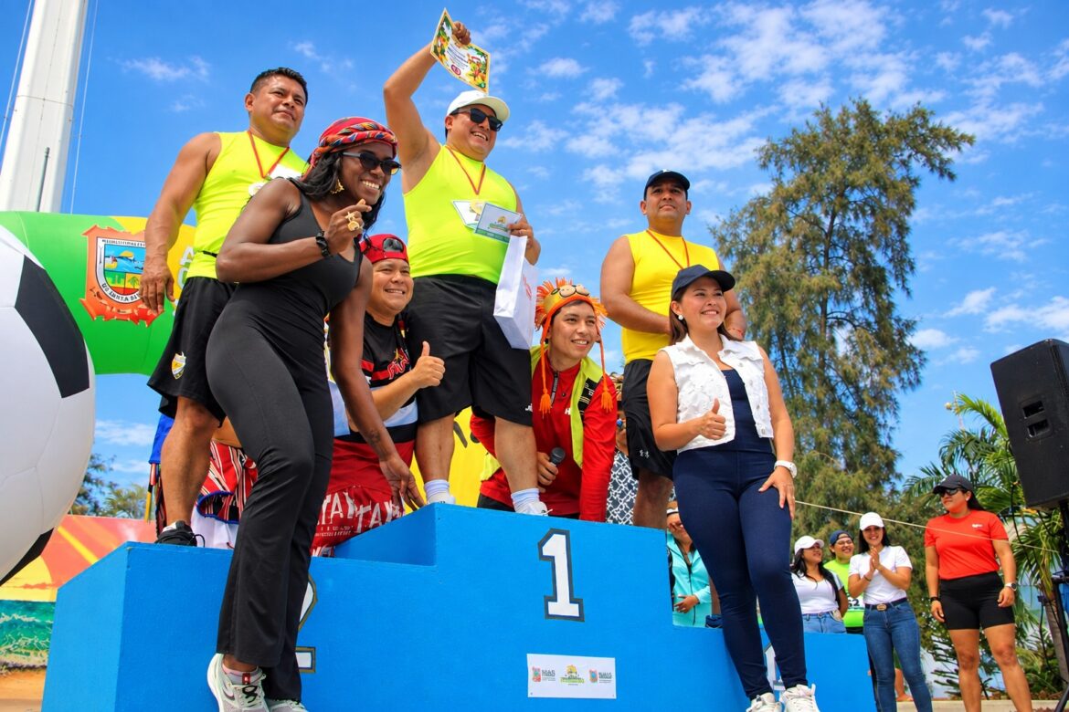 ¡Los panzones se toman la pista y llenan de diversión la mañana en Santa Elena!