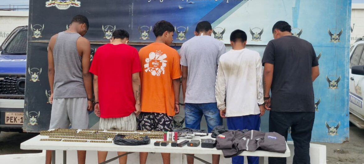 Siete personas fueron aprehendidas durante operativos policiales en La Libertad