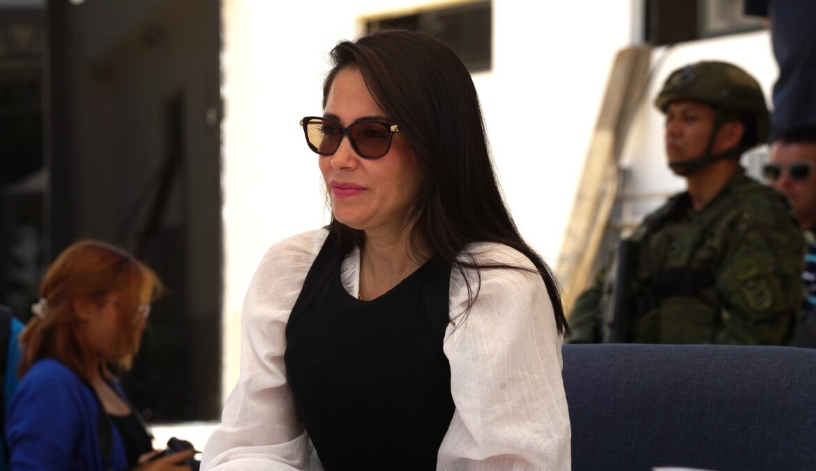 La detención de Luisa González se produjo en Canuto – Manabí