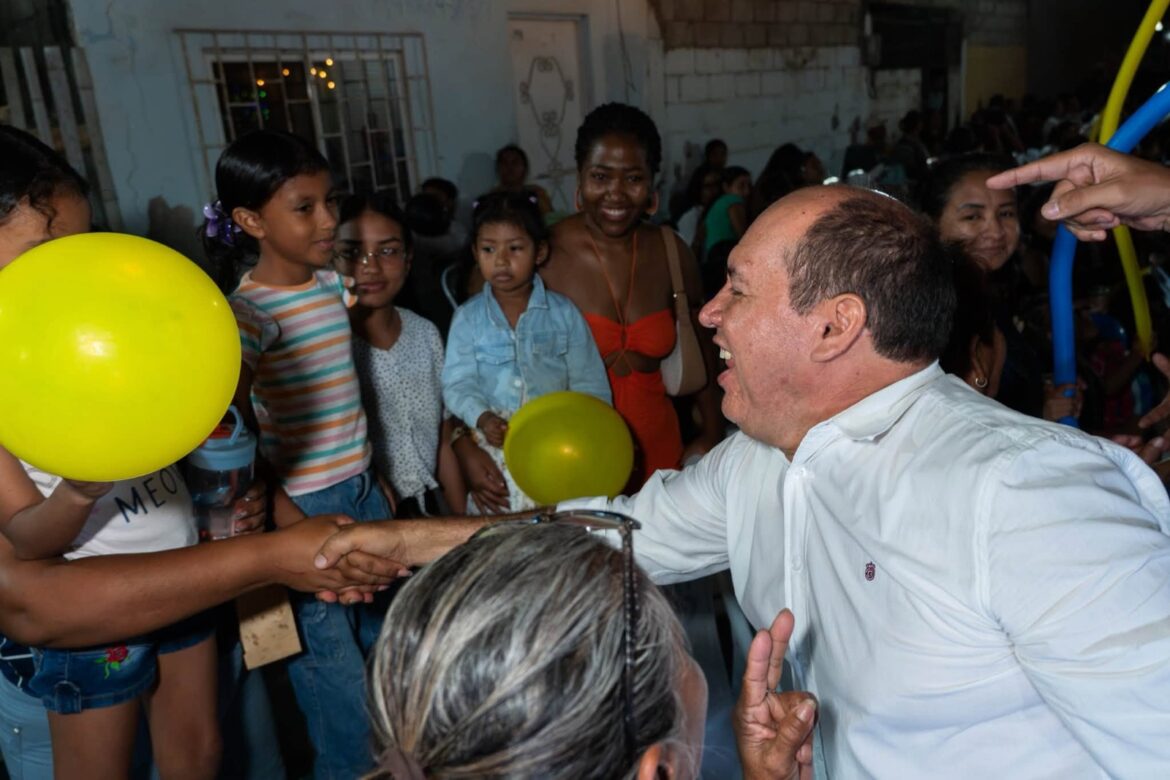 Víctor Valdivieso llevó alegría y diversión a Virgen del Carmen con la Parrillada Fest