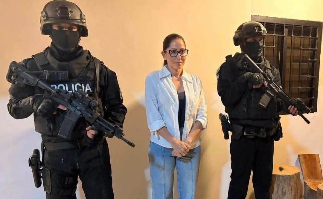 Luisa González habría sido detenida durante operativo policial en Manabí