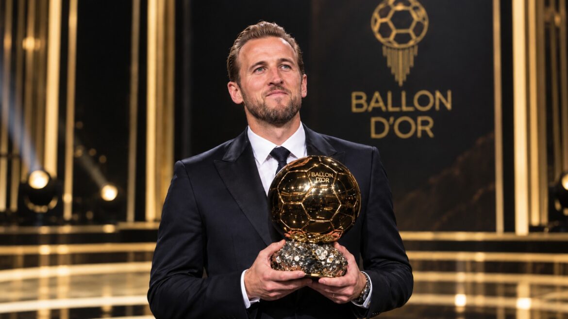 Harry Kane conquista el Balón de Oro 2026 y se convierte en el mejor jugador del mundo